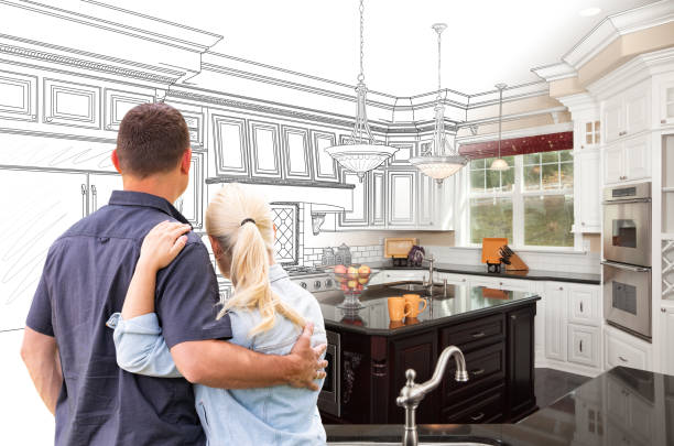 Professional Kitchen Renovation technician working in Mercer Island, WA